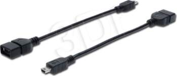 Assmann, USB-A/Mini USB-B, 0.2 m