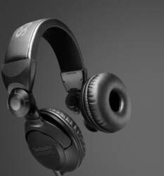 Austiņas Technics EAH-DJ1200EK, melnas