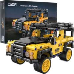 Bloki Defender Off-Roader Pull-back Terrain Transportlīdzeklis