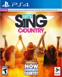 Datorspēle Let`s Sing: Country PS4 spēle