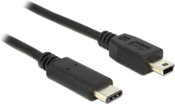 Delock 83603, USB-C/Mini USB-B, 1 m