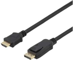 Deltaco, DP/HDMI, 10 m