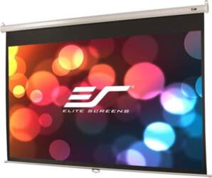 Elite Screens Manual Pull-Down Projector Screen