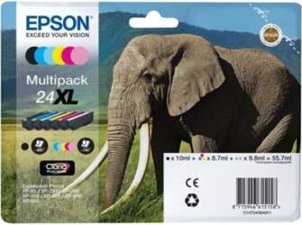 EPSON Multipack 24 XL - Zilonis