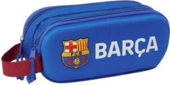 FC Barcelona 3D Double Pencil Case