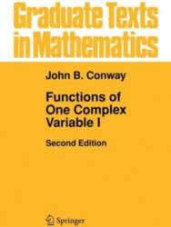 Functions of One Complex Variable I