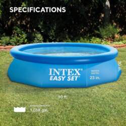 Intex Easy Set baseins - uzstādāms