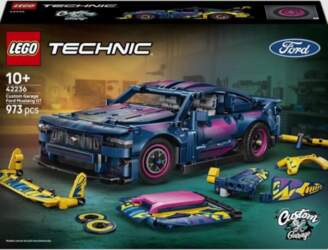 LEGO® Technic™ Custom Garage Ford Mustang