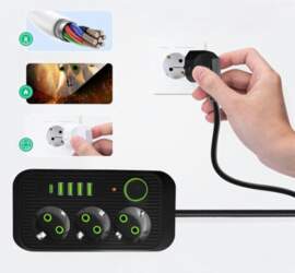 Pagarinātājs ar USB-C