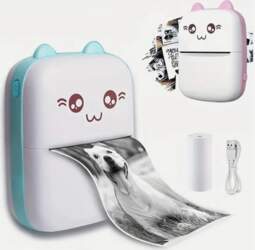 Printeris "cute kitty" mini termo