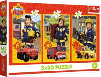 Puzzle - 3x50 - Fireman Sam