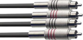 Stagg 2xRCA - 2xRCA, 3m