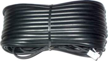 Tālr. kabelis wt.-wt.black 2m