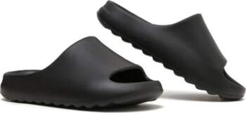 Toconffon flip flops, melnas