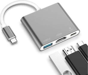 USB Type-C adapteris, sadalītājs (USB 3