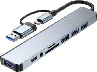 8 vienā USB C HUB, Lasītājs