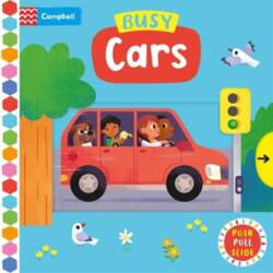 Busy Cars: A Push, Pull, Slide