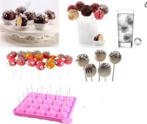 Cake pops silikona forma