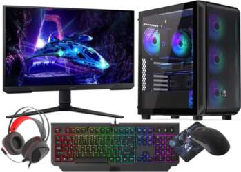 Dators VIST Gaming PC Set AMD