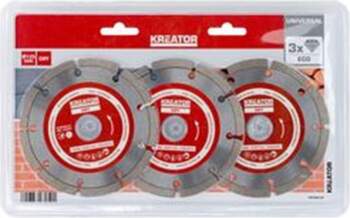 Dimanta segmenta disks 125mm, 3 gab