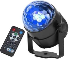 Disko bumbas LED RGB 7 režīmi