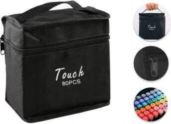 Divpusējie marķieri Touch, 80 gab
