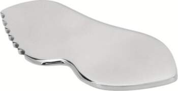 Divpusējs nerūsējošā tērauda Gua Sha masieris