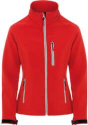 Divslāņu jaka Softshell, sarkana, S