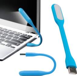 Elastīga USB lampa datoram no Perfee