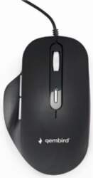 Gembird Optiskā LED pele. USB. melna