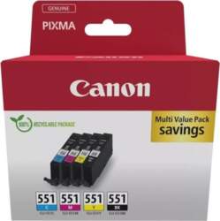 Ink Canon CLI-551 C/M/Y/BK multipack