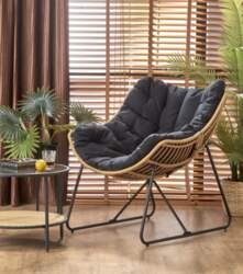 Krēsls Whisper, melns