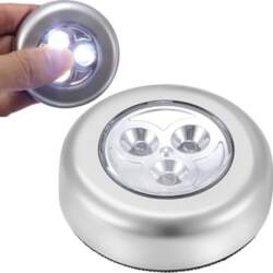 Lampa 3 LED bezvadu