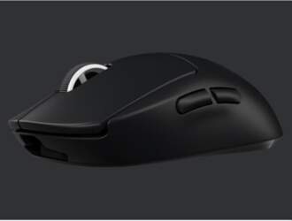 Pele Logitech PRO X SUPERLIGHT, melns