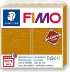 Polimērmāls Effect Leather okers 57gr, Fimo