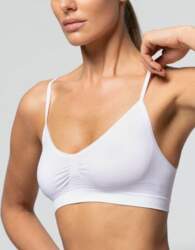 Pompea krūšturis Seamless bianco