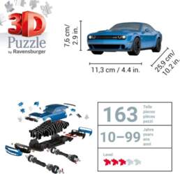 Ravensburger 3d Puzzle Dodge Challenger Srt
