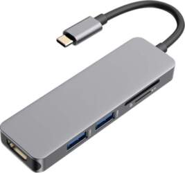 RoGer USB-C Hub 5in1 ar USB