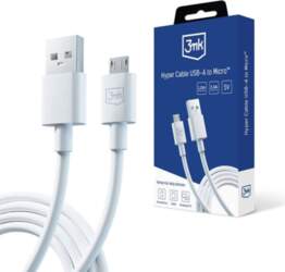 USB-A uz Micro USB kabelis 3MK