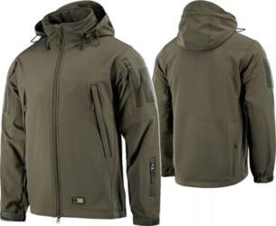 Vīriešu jaka M-Tac Softshell, zaļa