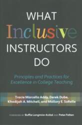 What Inclusive Instructors Do: Principles and