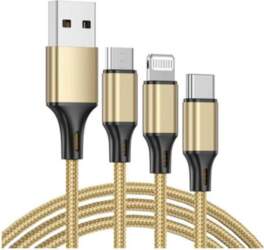 3 in1 usb kabelis tālrunim, Iphone