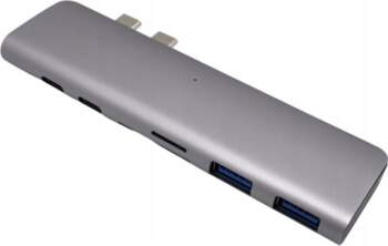 Adapteris Usb-c 6w1 Thunderbolt3 Hdmi Sd