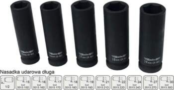 Adler Long Impact Bit 1/2" 30mm