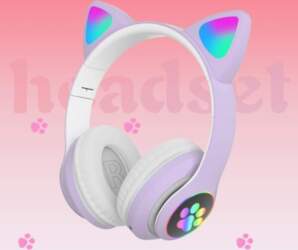 Austiņas, Modes Bluetooth spēļu austiņas, Cat