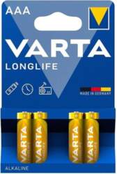 Elementi Varta Longlife AAA, 4 gab