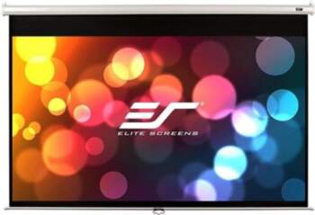 Elite Screens Manual Pull-Down Projector Screen