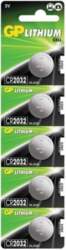 GP elementi CR2032 Lithium, 5 gab