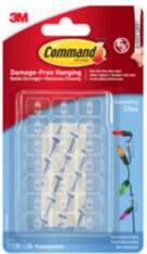 Hook 3M Command T17026CC plastic transparent