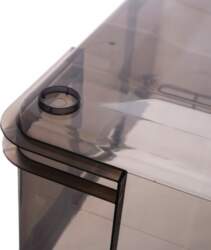 Keeper Storage Box 28l Clear Grey